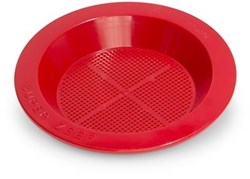 Rolf speelgoed zeef rood - stevige kunststof zandzeef 25 cm