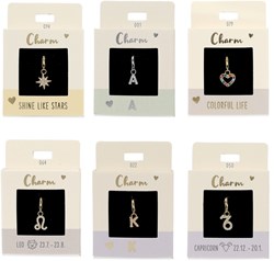Depesche hanger goud Express yourself Smile - trendy sieraad voor kinderen