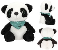 Depesche knuffel panda - Snukis pluche speelgoed 18cm