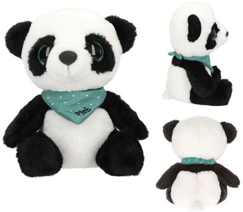 Depesche knuffel panda - Snukis pluche speelgoed 18cm