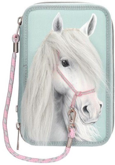 Depesche MISS MELODY WILD HORSES - Étui à portable - pink/white/rose