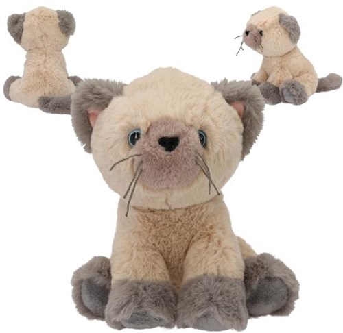 Depesche TOPModel knuffel kat Amber 16 cm pluche speelgoed kat