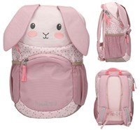 Depesche rugzak Princess Mimi ergonomisch konijn roze kinderrugzak