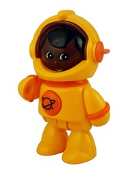 Tolo speelfiguur astronaut geel pak - First Friends speelgoed pop