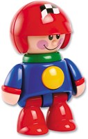 Tolo speelfiguur autocoureur - First Friends speelgoed voor kinderen