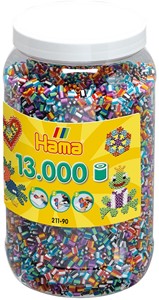 Hama 211-90 Tub13000 Beads Mix 90