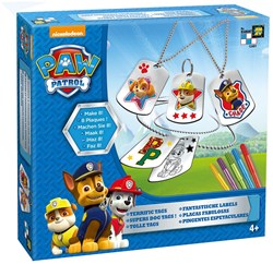 PAW Patrol Fantastische Labels knutselset - Ontwerp je eigen sleutelhangers