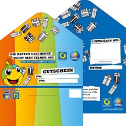 Vedes cadeaukaarten speelgoed 100 V/SR - veelzijdig geschenk
