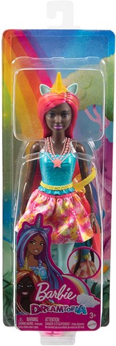 Barbie Dreamtopia Eenhoorn - rood haar gele hoorn