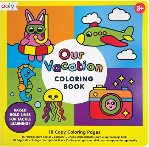 Ooly - Our Vacation Copy Coloring Book