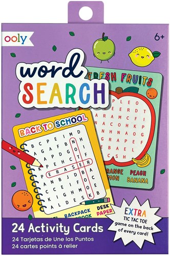 Ooly - Woordzoeker Activiteitenkaarten educatief spel voor kinderen