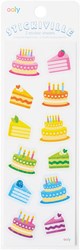 Ooly stickers verjaardagstaarten - Stickiville Skinny decoratie