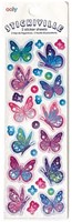 Ooly stickers - Stickiville magere vlinders met glitters