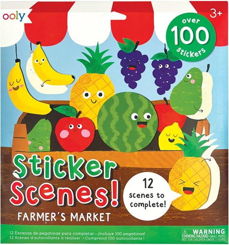 Ooly - Sticker Scenes! - Farmer's Market