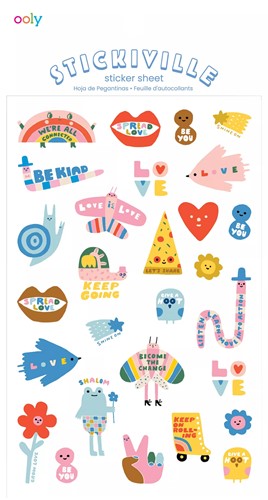 Ooly - Stickiville Stickers X Suzy: Mini Mantra - Standard (1 Sheet)