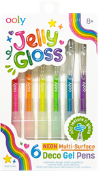 Ooly gelpennen set - Jelly Gloss multi-surface kleuren
