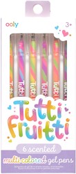Ooly gelpennen Tutti Frutti - set van 6 geurige kleurpennen