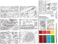 Ooly aquarel kunstset - schilderen voor kinderen en volwassenen - Ocean Paradise-3