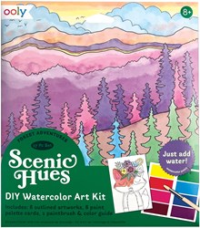 Ooly aquarel kunstset - Forest Adventure - creatieve schilderkit voor kinderen en volwassenen