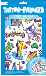 Ooly tijdelijke tattoos Party Animals - Tattoo Palooza set voor kinderen