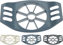 Excellent Houseware appelsnijder keukenhulp 8 partjes Ø18cm kunststof