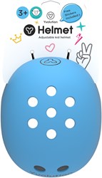 Yvolution kinderhelm blauw - verstelbare helm voor kinderen - fietshelm
