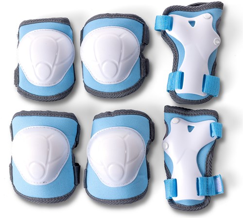 Yvolution valbescherming set blauw - bescherming voor kinderen-2