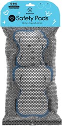Yvolution valbescherming set blauw - bescherming voor kinderen