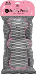 Yvolution valbescherming roze set voor kinderen - bescherming