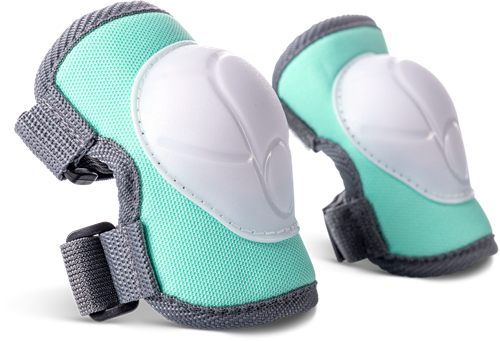 Yvolution valbescherming groen medium - beschermset voor kinderen-2