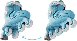 Yvolution Twista schaatsen blauw