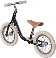 Yvolution loopfiets Classic Balance Bike Air zwart - vintage balansfiets eco-3