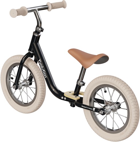 Yvolution loopfiets Classic Balance Bike Air zwart - vintage balansfiets eco-3