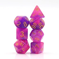 Foam Brain Games dobbelstenen Briar Rose Aurora RPG set - roleplay