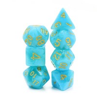 Foam Brain Games dobbelstenen Atlantis RPG set voor rollenspellen