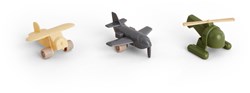 Viking Toys speelgoed vliegtuigen en helikopters duurzaam kunststof