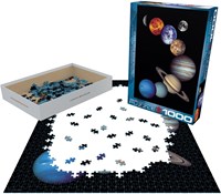 Eurographics puzzel NASA zonnestelsel - 1000 stukjes educatief speelgoed-3