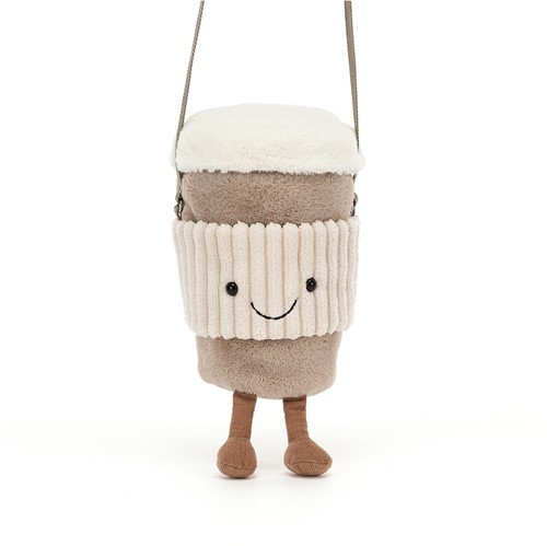 Jellycat - Amuseable Coffee-To-Go Tas - 22x13cm-3