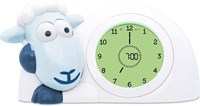 Zazu slaaptrainer schaap Sam blauw - kinderwekker met nachtlampje