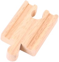 BigJigs houten treinrails mini M/F - uitbreiding treinset - speelgoed-2