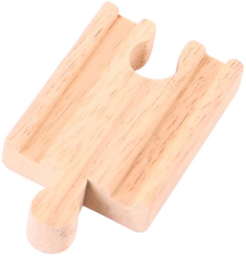 BigJigs houten treinrails mini M/F - uitbreiding treinset - speelgoed-2