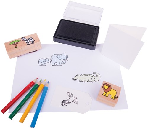 BigJigs metalen speelgoed winkelmandje set - 2 stuks - rollenspel-2