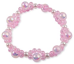 Great Pretenders armband gevlochten kindersieraad kleurrijk