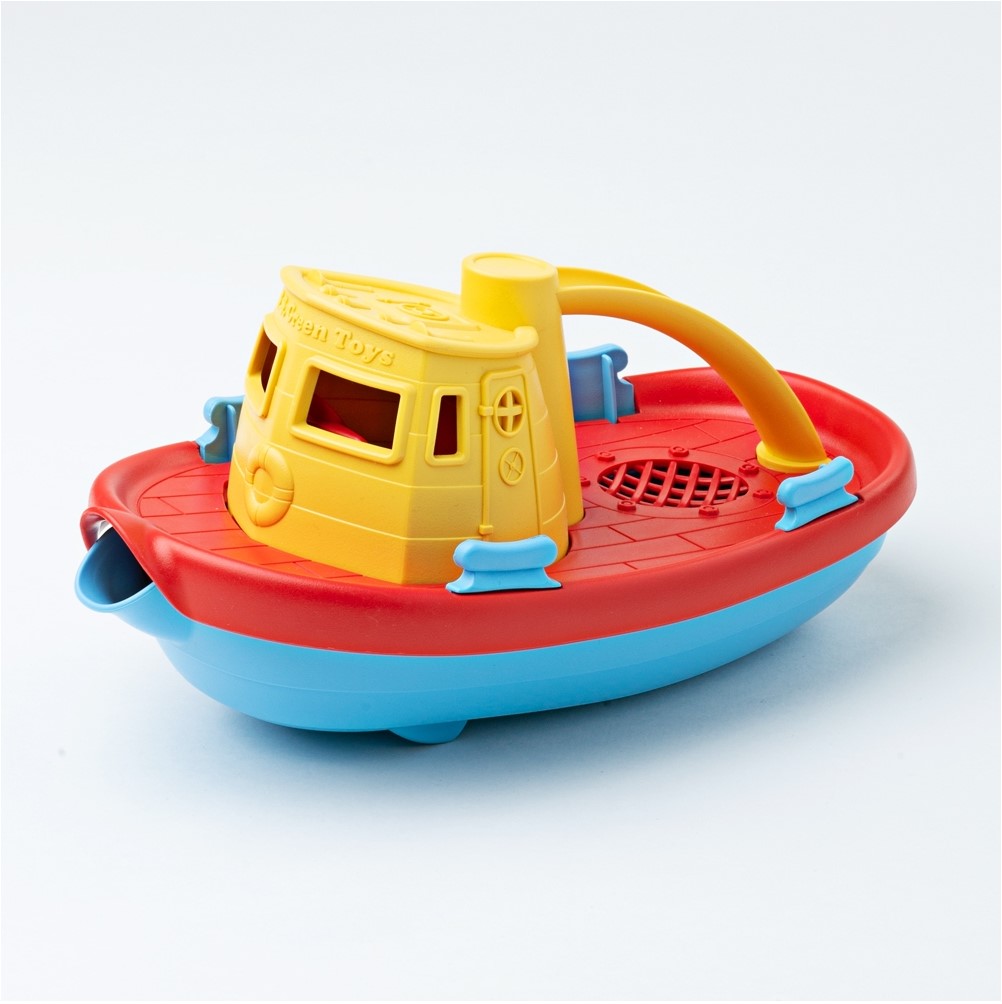 Saga Nodig uit Subtropisch Green Toys Sleepboot - Geel