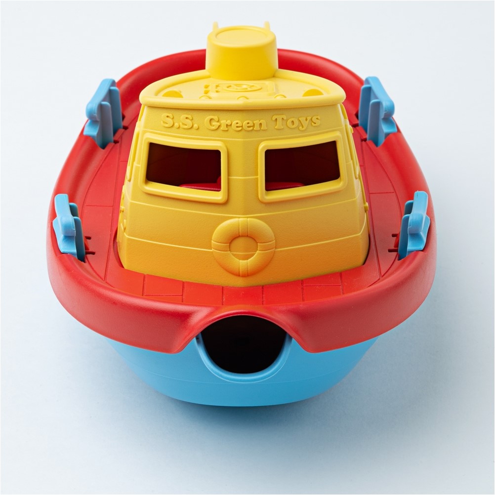 Saga Nodig uit Subtropisch Green Toys Sleepboot - Geel