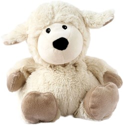 Warmies schaap warmteknuffel lavendel geur pluche crème 30cm