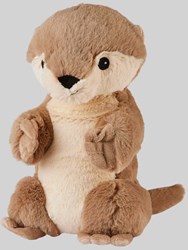 Warmies otter warmteknuffel lavendel geur magnetron pluche 30 cm