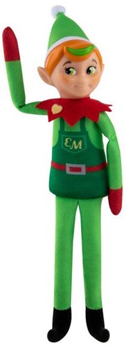 Elf On The Shelf kerst knuffel pop Elf Mate Cobbler met groene ogen