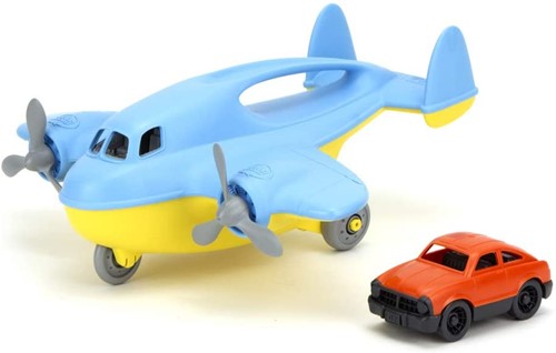 Green Toys - Vrachtvliegtuig Met Auto