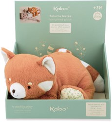 Kaloo knuffel rode panda - zachte pluche speelgoedvriend